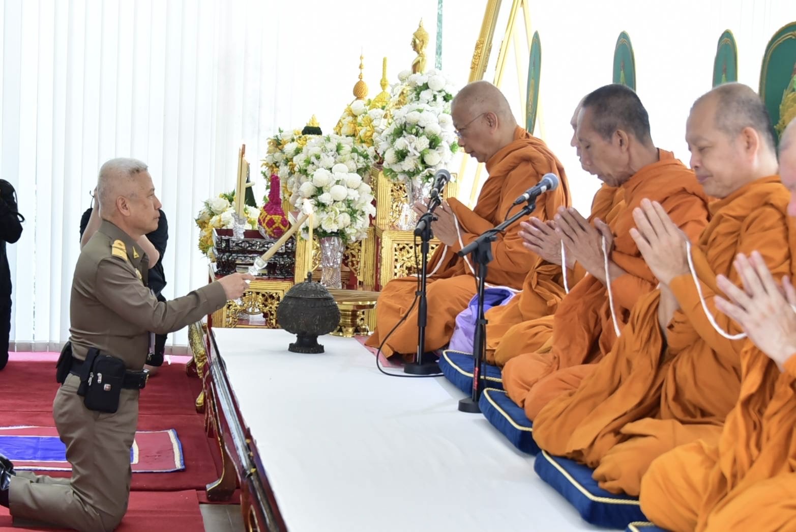 title - รองเลขาธิการ ส.ป.ก. ร่วมพิธีเจริญพระพุทธมนต์ เพื่อถวายเป็นพระราชกุศลแด่พระบาทสมเด็จพระเจ้าอยู่หัว เนื่องในโอกาสมหามงคลเฉลิมพระชนมพรรษา 28 กรกฎาคม 2569 ณ อาคารเฉลิมพระเกียรติ 72 พรรษา สวนสมเด็จพระนางเจ้าสิริกิติ์ฯ